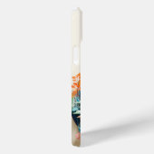 キュートな花付き猫紙切り出し Case-Mate iPhoneケース (裏面 / 右)