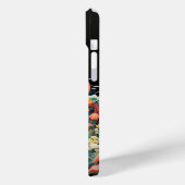 キュートな花付き猫紙切り出し Case-Mate iPhoneケース (裏面 / 左)