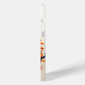 キュートな花付き猫紙切り出し Case-Mate iPhoneケース (裏面 / 左)