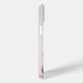 キュートな花付き猫紙切り出し Case-Mate iPhoneケース (裏面 / 右)