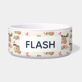 キュートな茶色のぶら下がったナマケモノの上下反転 ボウル