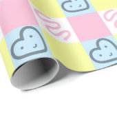 キュートな落書きのシームレスパターンの包装紙 ラッピングペーパー (ロールコーナー)