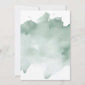 キュートな誕生日ドラゴン恐竜パーティー 招待状 (裏面)