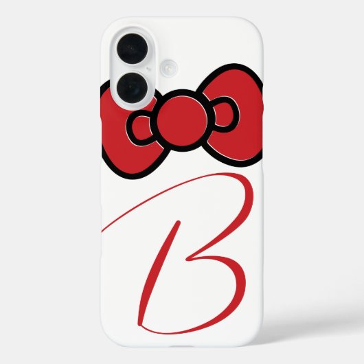 キュートな赤いリボンのファンタジー Case-Mate iPhoneケース (裏面)