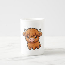 キュートな赤ちゃんハイランドカウ スペシャルマグ