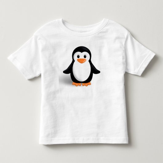 キュートな赤ちゃんペンギン トドラーTシャツ (正面)