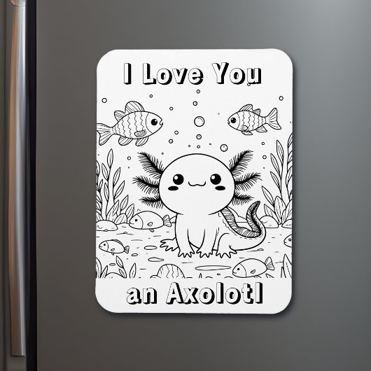 キュートな軸索 | 子どもの大人の色 マグネット