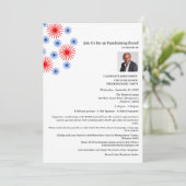 キュートな選挙資金調達者 招待状 (スタンド正面)