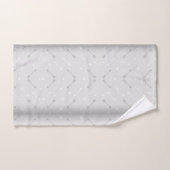 キュートな部族のクマ緑と灰色 バスタオルセット (ハンドタオル)