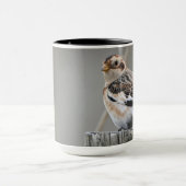 キュートな雪だるまジョージア写真 マグカップ (中央)