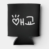 キュートな韓国語애교東経 |ハングル言語クーラーボックス 缶クーラー (正面)