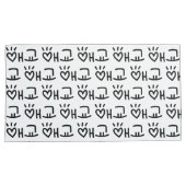 キュートな韓国語애교東経 |言語 枕カバー (正面右)