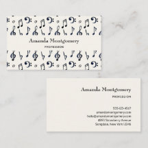 キュートな音符パターン