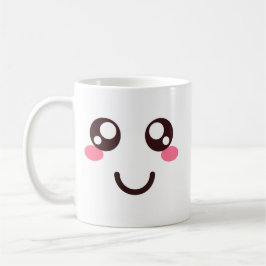 キュートな顔のマグカップ 2 コーヒーマグカップ
