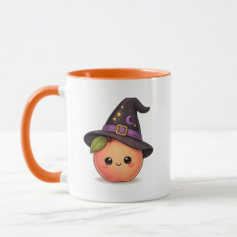 キュートな魔女ピーチのハロウィンマグカップ マグカップ