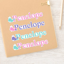 キュートな鯨魚のシンボルカスタムの名パーソナライズされた前