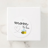 キュートな黄色のMom To Bee フェイバータグ (インサイチュ)