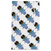 キュートな黒いセミ スモールペーパーバッグ (正面)