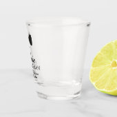 キュートな黒いネクタイTuxedoグロムスマン結婚ズ ショットグラス (右)