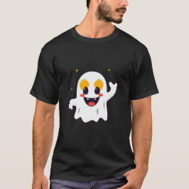 キュートな"こんにちはオバケ!" Tシャツ