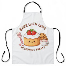 キュートな"Bake With Love"イラスト