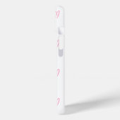 キュートな"XOXO"ハートのバレンタインデー Case-Mate iPhoneケース (裏面 / 左)