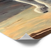 キュートなChartreuxキャットアートプリントポスター ポスター (角)