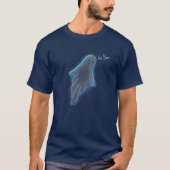 キュートなKiniArtの幽霊Tシャツ Tシャツ (正面)