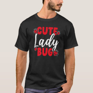 キュートなLadybug Bug Hunter昆虫捕獲昆虫捕獲 Tシャツ