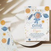 キュートのまわりにな日帰り1回目の誕生日 招待状