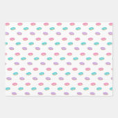 キュートまきドーナツ型 ラッピングペーパーシート (正面3)