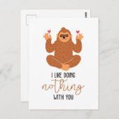 キュートめい想ナマズ ポストカード (正面/裏面)