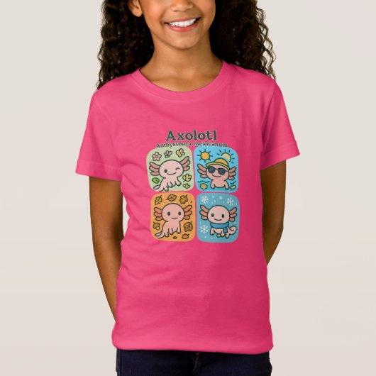 キュートアクソロテルシーズンズコレクション – シーズンズ Tシャツ (正面)