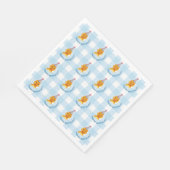 キュートアクリングハッピーバースデージンガムパーティーナプキンス スタンダードランチョンナプキン (角)