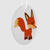 キュートアシュトゥートカートマンガキツネアクリルオーナメント オーナメント (正面)