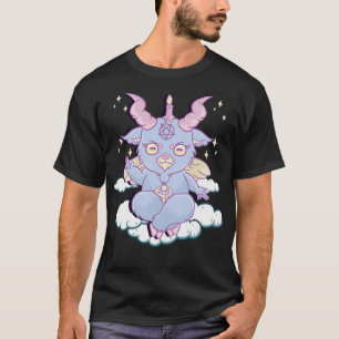 キュートアニメかわいいバプホメパステルゴシックエモプン Tシャツ