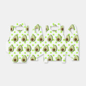 キュートアボカドスケッチグリーン水玉模様 フェイバーボックス (折り畳みなし)