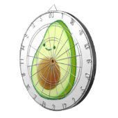 キュートアボカドスケッチ ダーツボード (正面右)