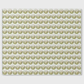 キュートアルパカベビーギフトラッピング紙 ラッピングペーパー (フラット)