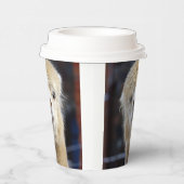 キュートアルパカ顔 紙コップ (右)