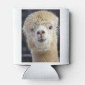 キュートアルパカ顔 缶クーラー (裏面)