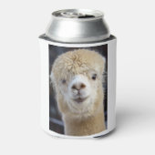 キュートアルパカ顔 缶クーラー (缶裏面)