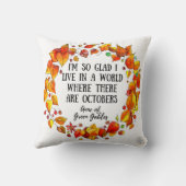 キュートアンズオブグリーンゲーブルズ引用文カラフルドーム クッション (裏面)