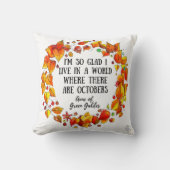 キュートアンズオブグリーンゲーブルズ引用文カラフルドーム クッション (正面)