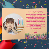 キュートアンダーザシーウミガメ誕生日 カード