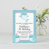 キュートアンダーザシーナルファル誕生日 招待状 (スタンド正面)