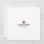 キュートアンドおもしろいモンスターズハローウィンパーティ招待状 招待状 (裏面)