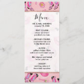 キュートアートピガーリーンクティール（緑がかった色）女性のカーボーイ水彩 メニュー (正面)