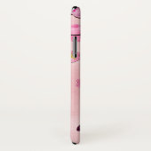 キュートアートピガーリーンクティール(緑がかった色)女性のカーボーイ水彩 Case-Mate iPhoneケース (裏面/右)