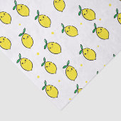 キュートイエローハッピー顔レモン 薄葉紙 (詳細)